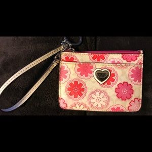 Coach Flowers Wallet / Wristlet / ID Holder